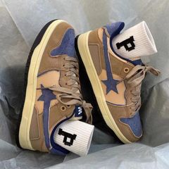 National trend ins style niche retro meteor moral training shoes men's chic contrast color trendy couple low-top sports skateboard shoes