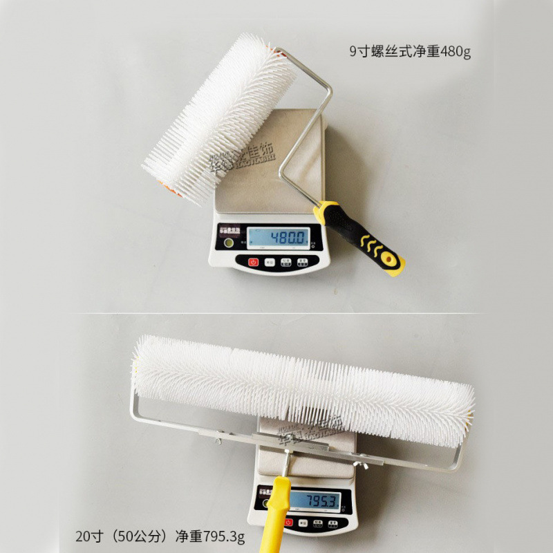 15 / 283450 tambor de desespumación epoxi pintura de piso auto-nivelación de cemento herramienta de burbuja de aire