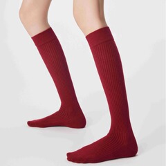 高品質の超細いウールの骨のないふくらはぎの靴下の女性の靴下のふくらはぎの靴下の靴下のくぼみ