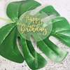 New circular transparent birthday happy hot blemi cake cake cake account party layout layout