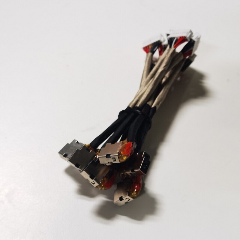 For dC Power Jack HP Victus 16-d0020ca 16-d0023dx Power Interface