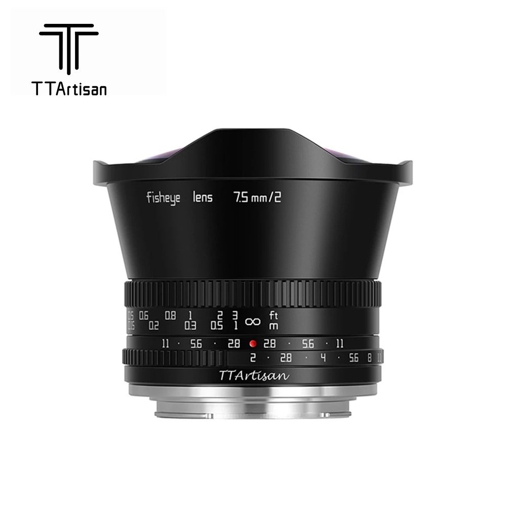 TTArtisan 铭匠光学 7.5mm F2鱼眼微单镜头 适用富士FX尼康Z R