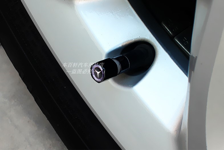 Suitable for C200L E300L GLE GLA GLC GLS decorative car tire valve caps, exterior modification
