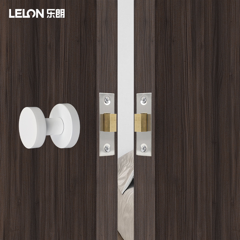 Cerradura invisible interior personalizada puerta del dormitorio cerradura esférica sólida puerta invisible cerradura de puerta unilateral cerradura oculta