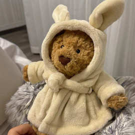 jellycat玩偶小熊玩偶浴袍熊公仔泰迪熊毛绒玩具巴塞罗熊三标齐全