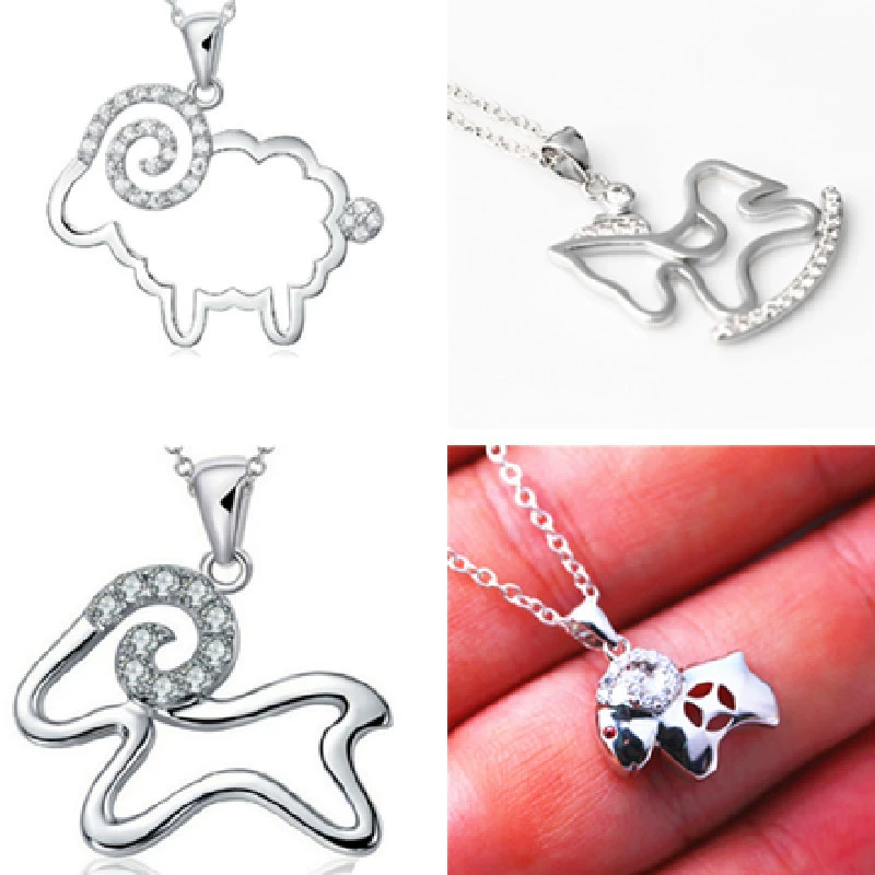 Fashionable chain for key bag , zirconium, pendant, necklace, Korean style, wholesale