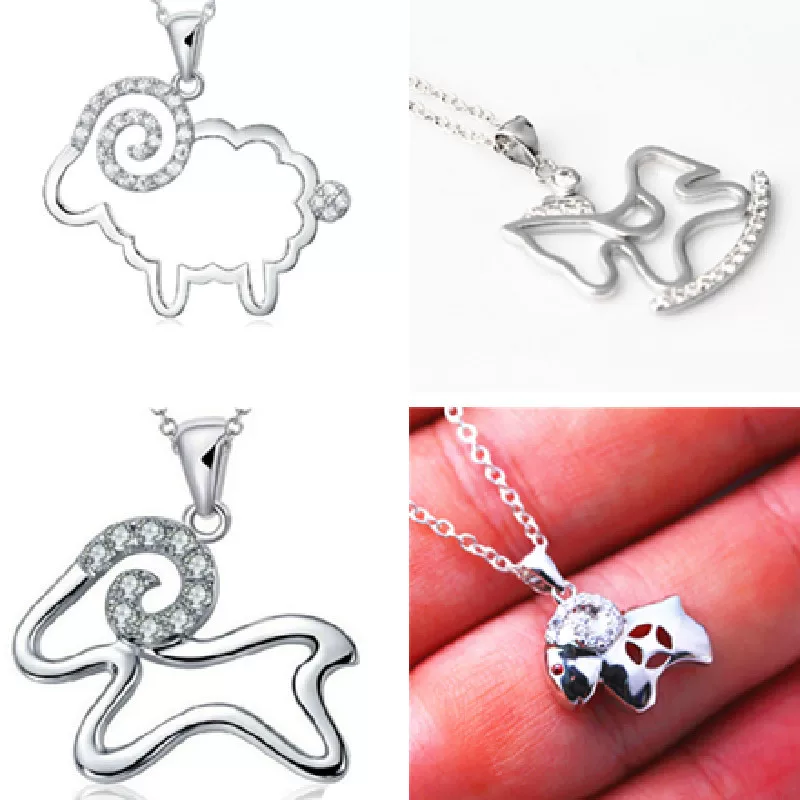 Fashionable chain for key bag , zirconium, pendant, necklace, Korean style, wholesale