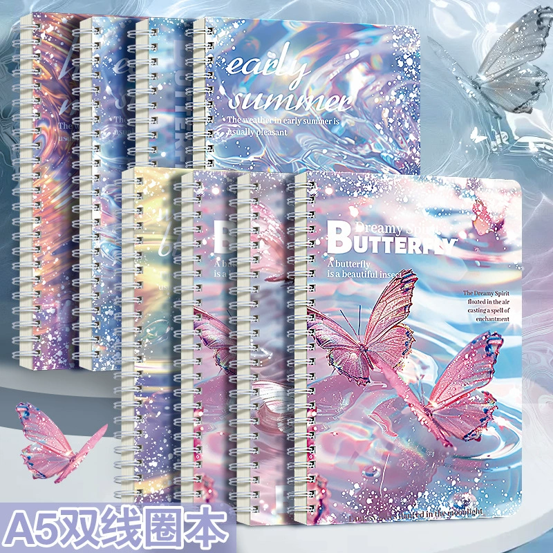 A5 Line Circle Little Red Book с высоким значением лица, свежий ноутбук утолщение горизонтальной линии, легко разорвать трансграничную книгу электронной коммерции