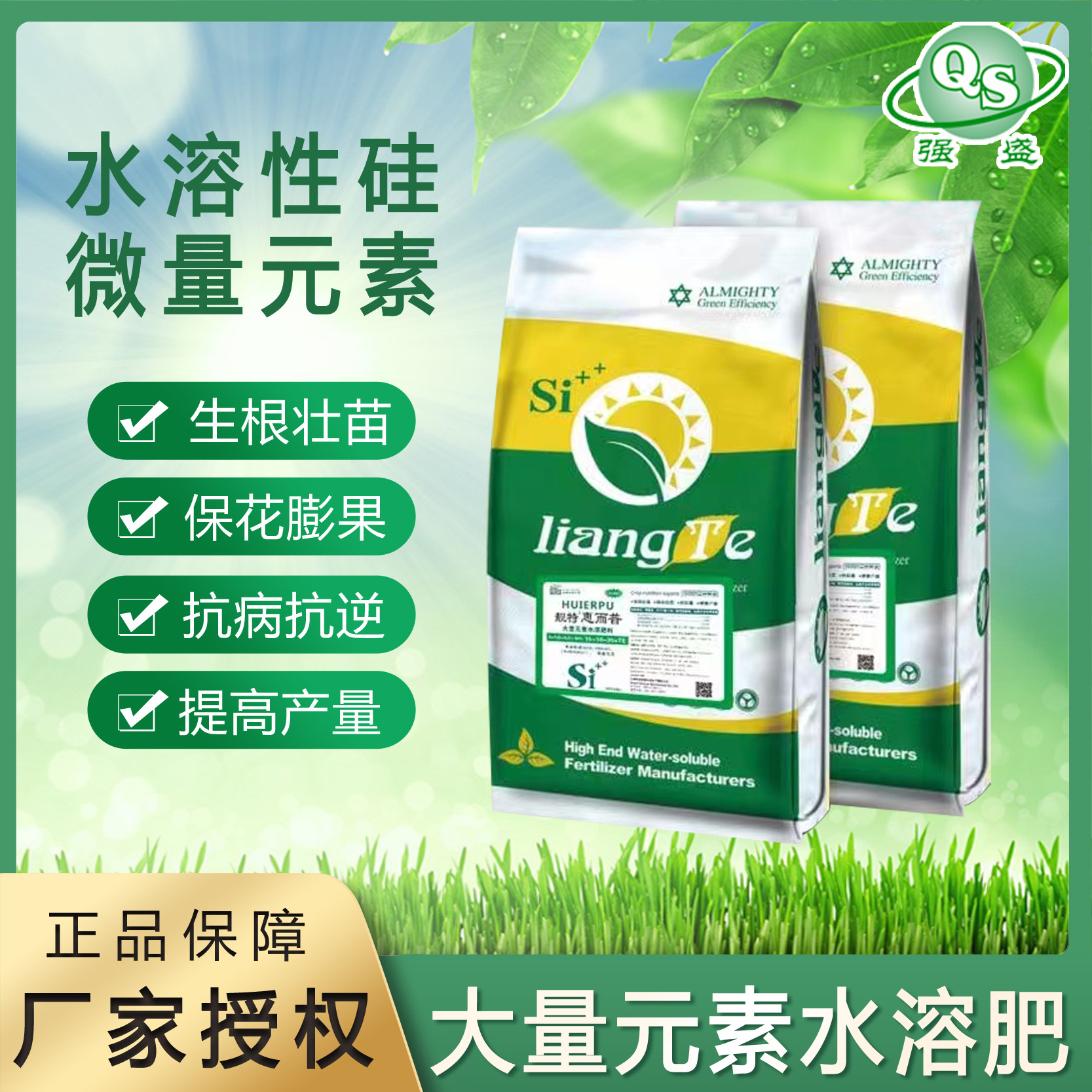 大量元素水溶肥 硅  微量元素 冲施 滴灌喷施 不含激素 高钾 厂家