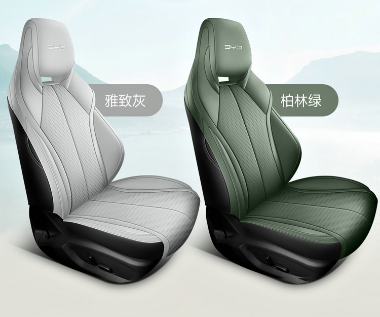BYD Seal 06dmi Special Car Seat Cover Four Seasons Universal Full Cushion Leather Breathable Seat Cover