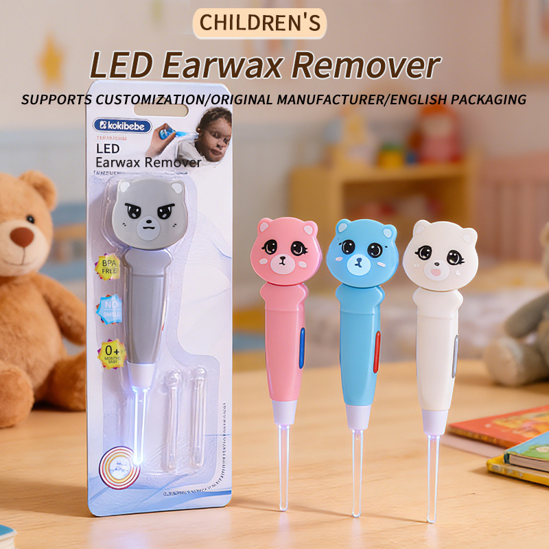 Limpia Oídos Luminoso Visual para Niños de Plásticos Luminoso para Niños