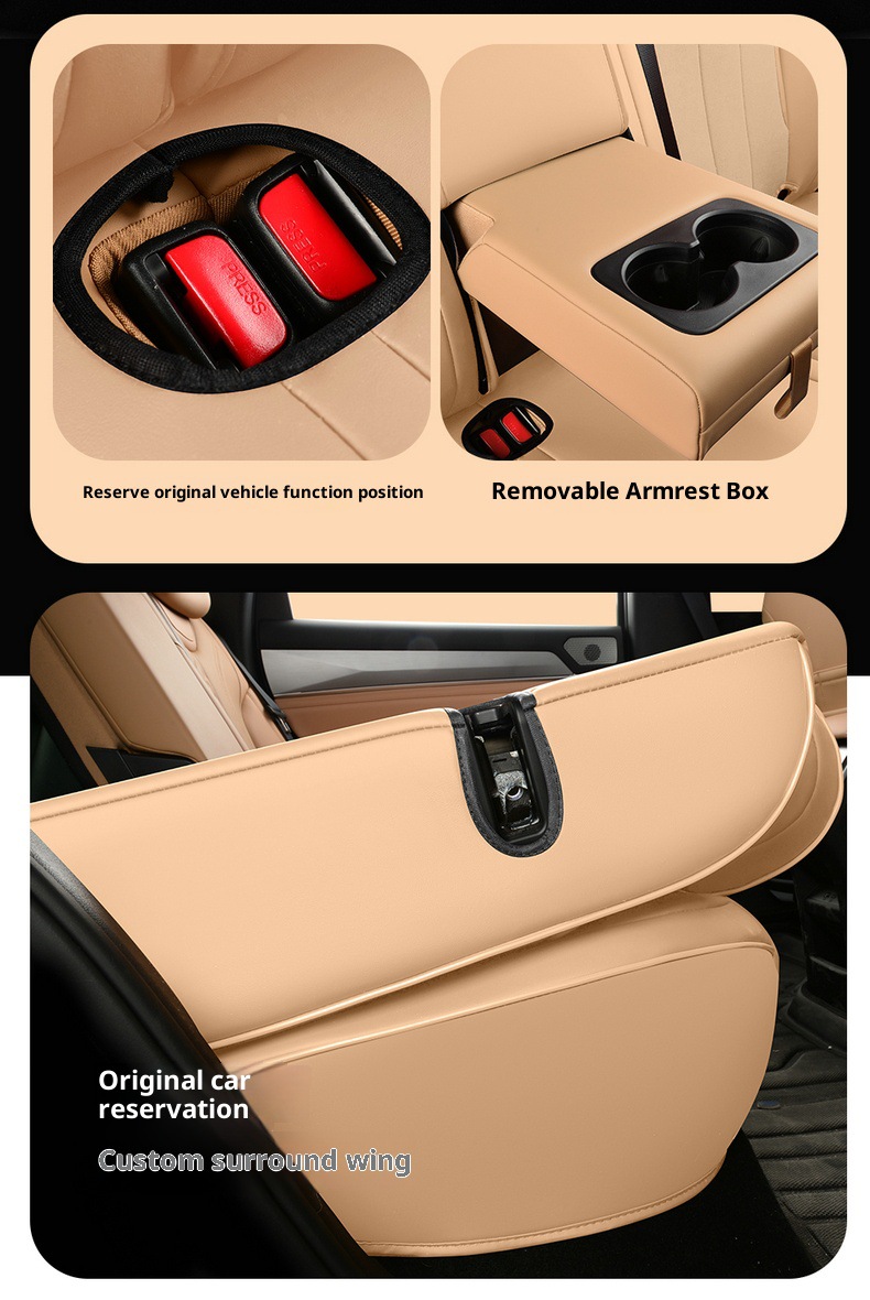 New Model Special Car Song Pro Leather Seat Covers and Cushions for All Seasons, Left-Hand Drive Overseas Right-Hand Drive Seat Covers, Cross-Border Full Coverage Car Seat Cushions