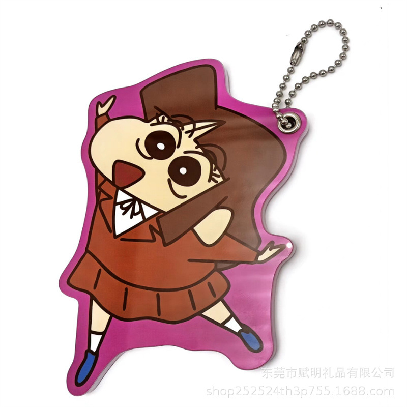 亚克力化妆镜 网红炫彩化妆随身镜 创意卡通亚克力卧室梳妆礼品镜