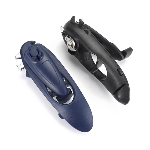 Eight-in-one multi-purpose bottle opener, can opener, creative hand-cranked, labor-saving beer bottle cap, can opener tool, screw cap, portable