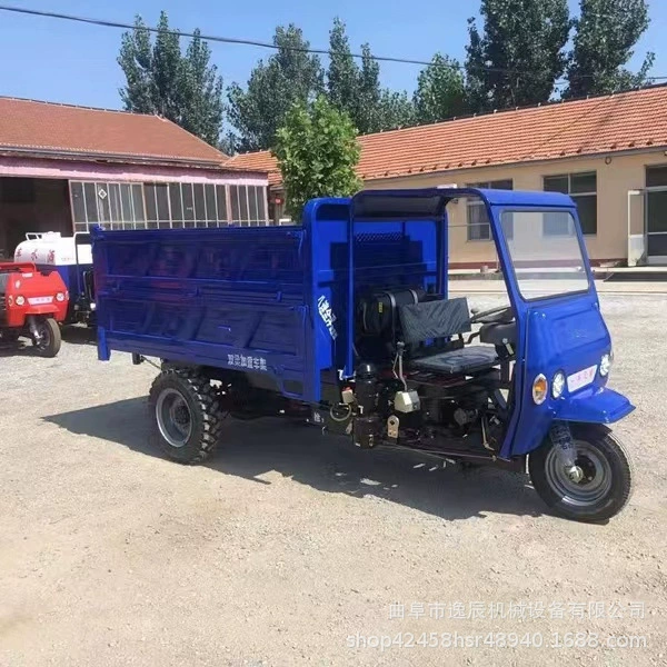 Прямые поставки с завода удлиненный и увеличенный бункер для строительства сельскохозяйственной техники Гидравлический самосвал трехколесный велосипед для удаления мусора