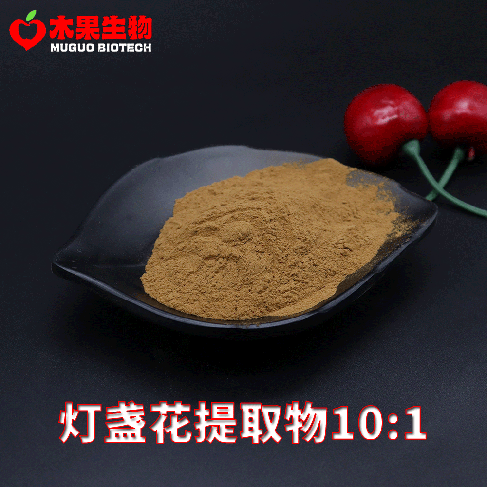灯盏花提取物10:1 木果生物 灯盏花粉 灯盏花提取 水溶 现货包邮