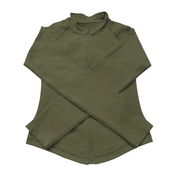 Olive green coat