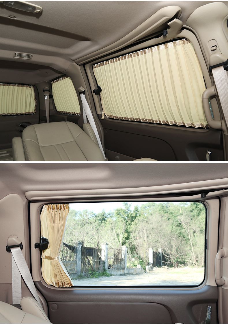 Changan Cross Star V5 Special Car Curtain Sunshade Curtain Car-Mounted No-Drill Blackout Curtain Double Track