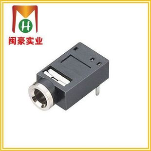 PJ-318 audio socket headset plug-in audio plug-in side plug-in audio input interface dual channel