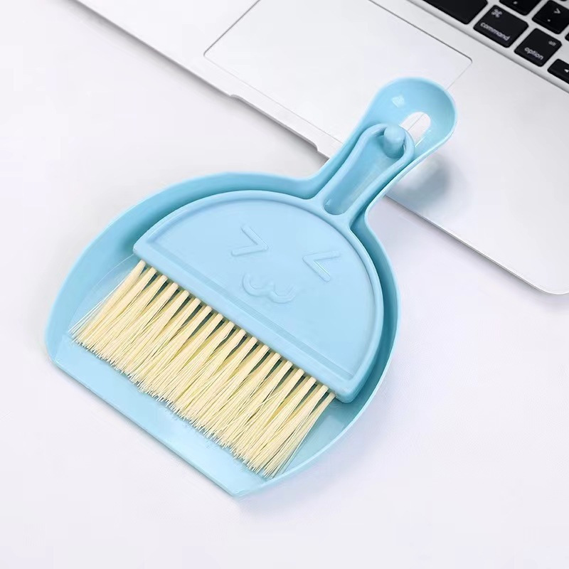 デスクトップミニほうきちりとりセットコンピュータキーボードクリーニングブラシベッドシーツカーペットほうき車のゴミと雑貨ブラシ|undefined