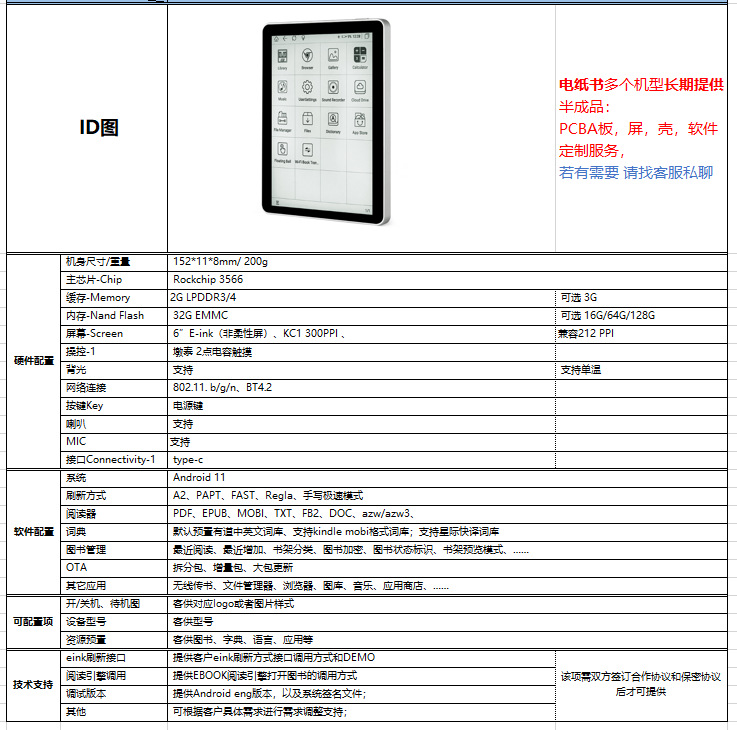 X7订制款半成品