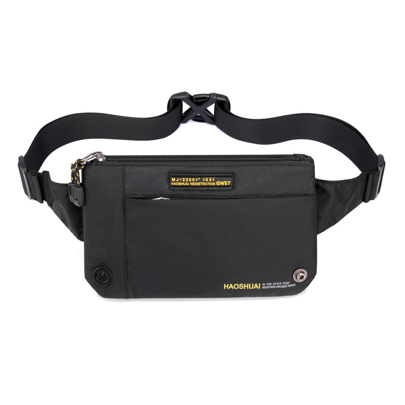 Nuevo bolso de pecho de los hombres transfronterizos bolsa de mensajero moda casual bolso de la cintura al aire libre bolso de hombro de los deportes bolso de los hombres simples