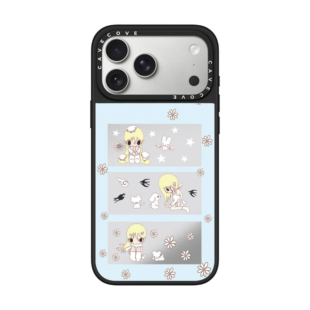 yuy 소옥 비행 가방 소녀 자기 흡입 적용 iPhone16promax 핸드폰 케이스 17/14pro 거