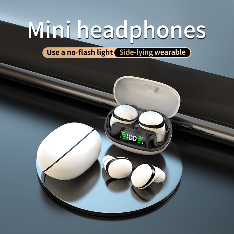 Mini auricular Bluetooth inalámbrico, reducción de ruido, gama alta, ultra compacto, transfronterizo