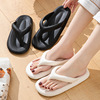 Summer flip flops platform indoor, non-slip trend slippers, beach slide for beloved, footwear