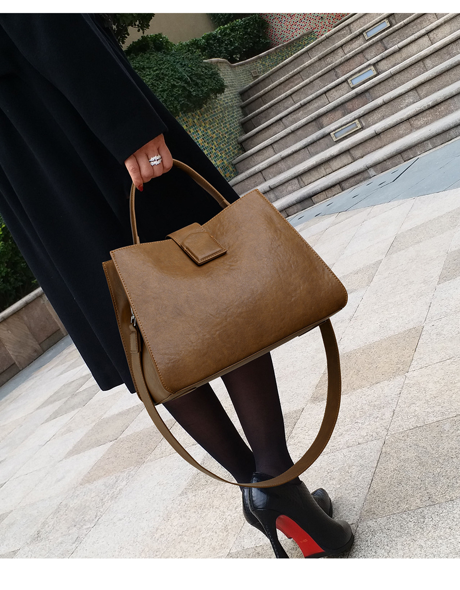 CCAMO Genuine Leather Women's Bag, High-end And Fashionable Single Shoulder Handbag, Autumn And Winter Bag, Women's Style_voghion.com