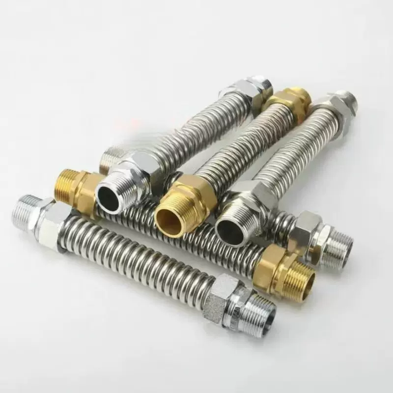 304不锈钢空调波纹管 中央空调管 风机盘管补偿器 金属波纹管软接