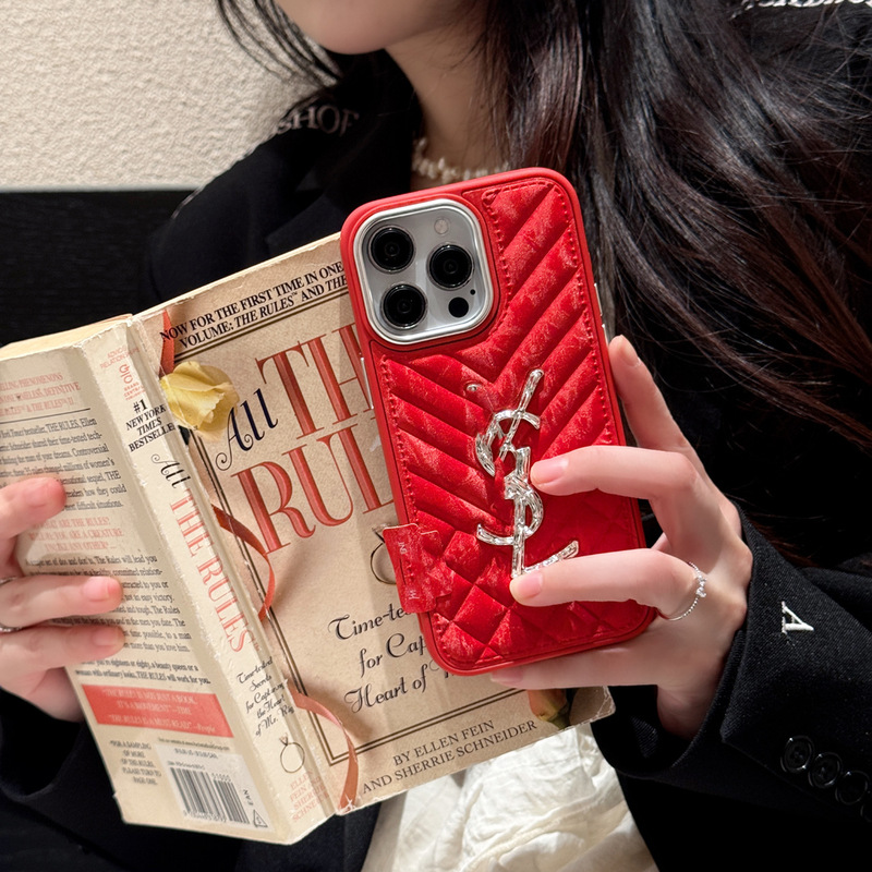 欧米で人気の雪山ベルベット保護ケース iPhone17Pro Max対応 Apple16携帯ケース 新型|undefined