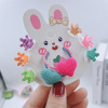 Children's cards, small crab pin, hairgrip, set, cute hairpins, new collection, internet celebrity