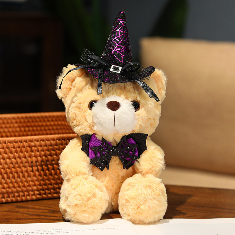 国境を越えたハロウィーンの熊人形ハロウィーンの装飾品のアイデアはテディベアのぬいぐるみを責める|undefined