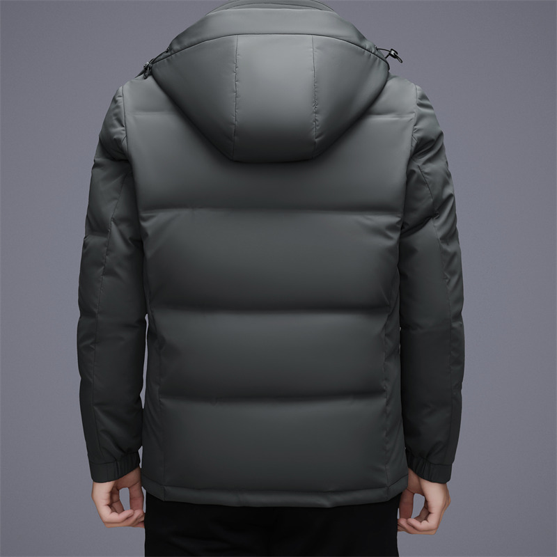 脱卸帽羽绒服冬季新款中年男士短款加厚羽绒服保暖白鸭绒羽绒外套|undefined