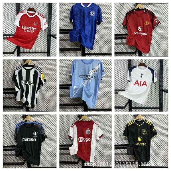2627 New Season Premier League Teams Manchester United, Manchester City, Tottenham, Chelsea, Arsenal Lwp Jerseys Football Uniforms