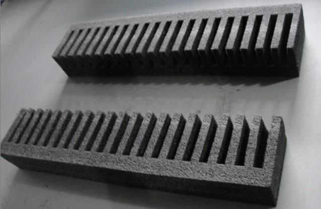 厂家供应齿轮珍珠棉卡槽缓冲包装泡沫/成型异形卡槽包装