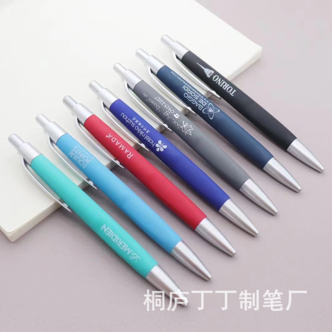 FUENTE fabricante material de protección del medio ambiente RABS muestra gratis publicidad bolígrafo Hotel pluma spray pegamento pluma cuerpo sentirse cómodo