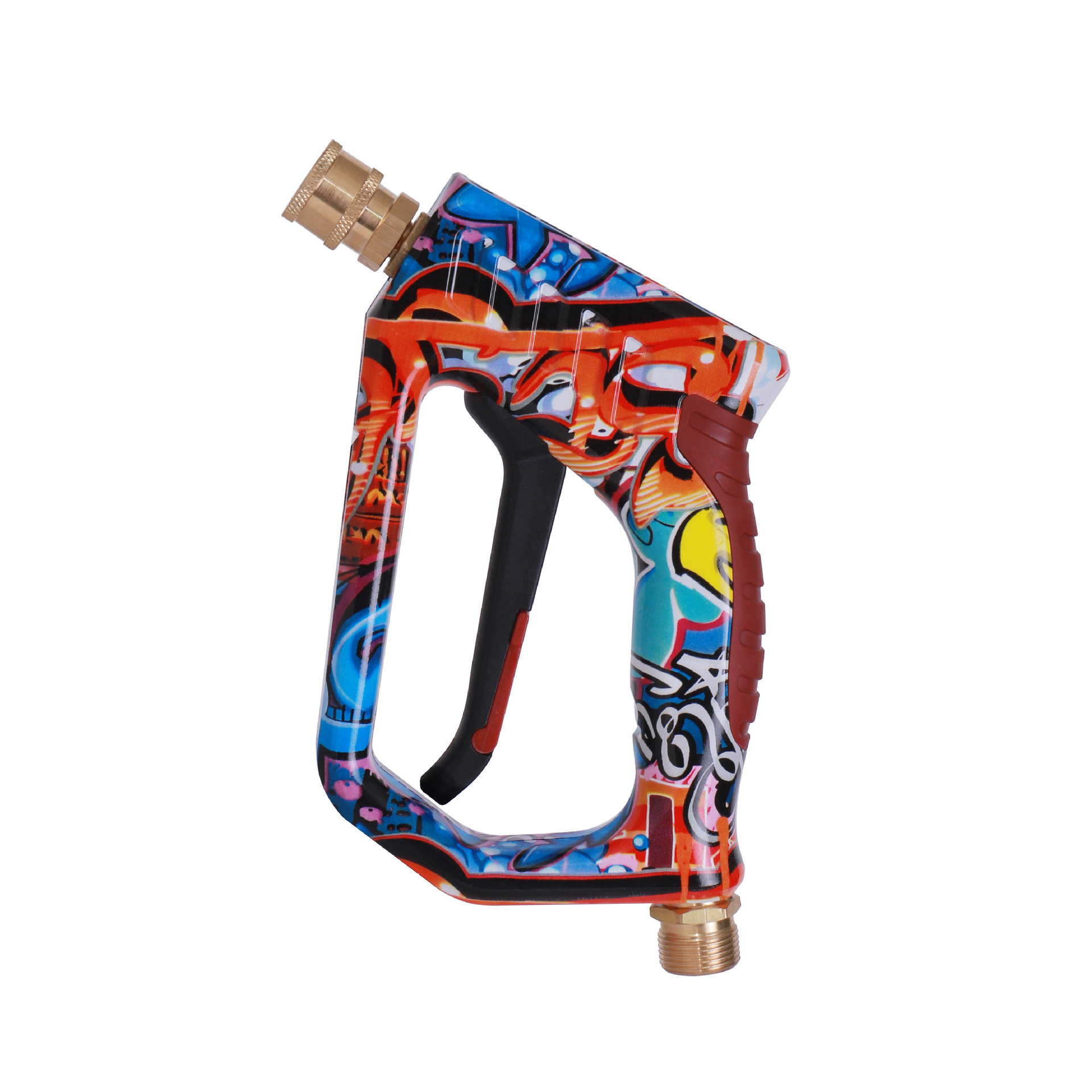 Fábrica directa de lavadora de coches pistola de agua de alta presión núcleo de cobre puro M22 conexión rápida de lavadora de coches doméstica pistola de agua de alta presión