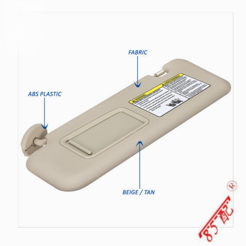 Sun Visor 74320-48500-E0 7432048500B0 Suitable for Toyota Highlander 2010-2013
