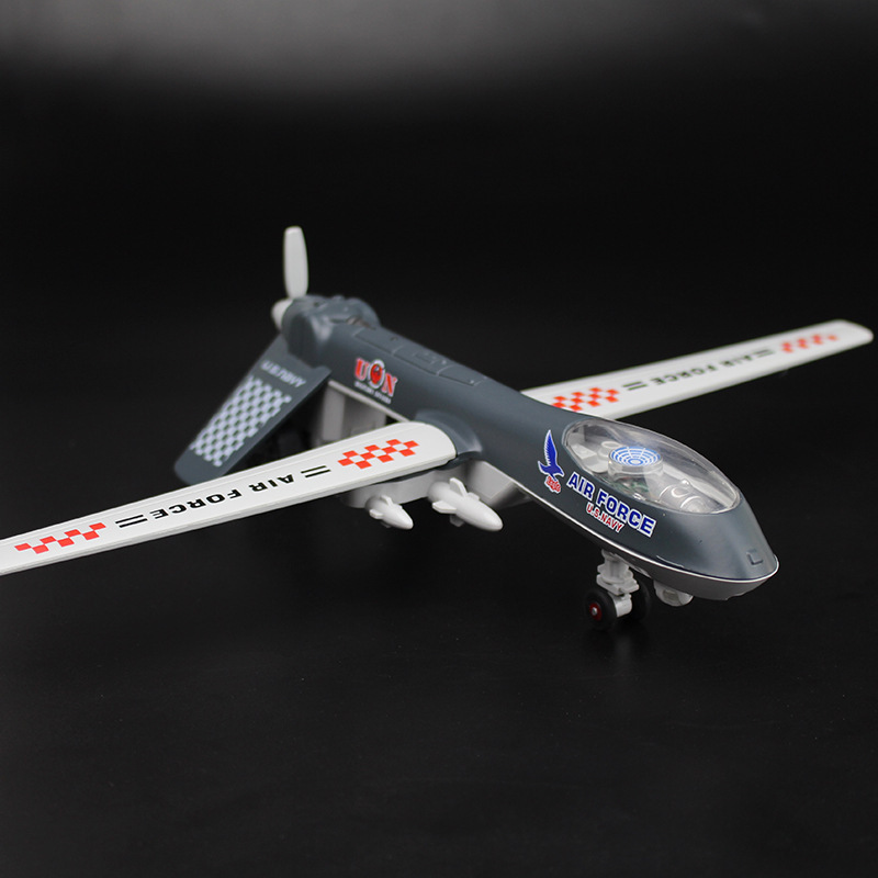 Modelo de caza de aleación 1:72 F-15 F-20 Su35 Apache Juguete militar Simulación Spray Avión Péndulo