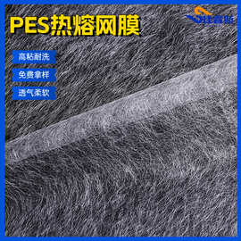 佳睿斯PES粘接纤维面料热熔胶用耐水洗聚酯双面粘合衬热熔胶膜
