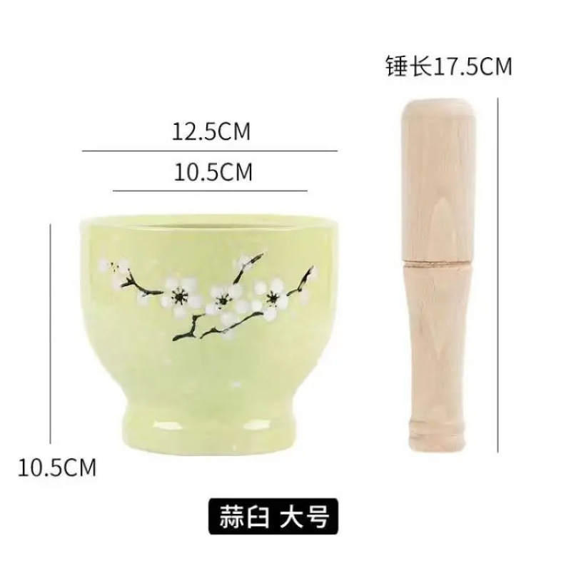 セラミックガーリックミル、ガーリックスマッシャー、家庭用昔ながらの四季の花の香りの石臼、手動缶スマッシャー、手動スマッシャー|undefined