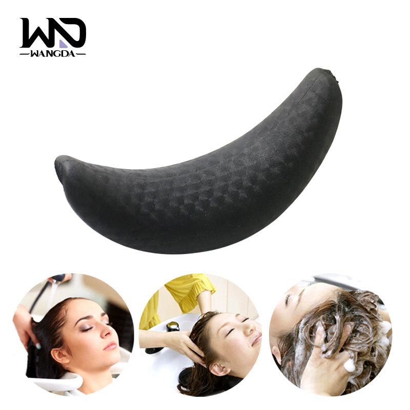 Lavado del cabello cilindro cuello almohadilla peluquería cabello lavado cama almohadilla en forma de U de silicona almohadilla de lavado de cabello cama de lavado almohadilla de silicona cabeza de lavado almohada