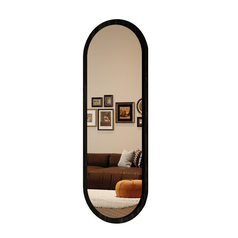 Espejo de cuerpo entero de estilo antiguo, dormitorio doméstico, espejo de cuerpo completo, tienda de ropa, espejo de montaje en pared, espejo de montaje en pared, espejo grande