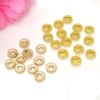 Beads, accessory handmade, 14 carat, 18 carat, golden color