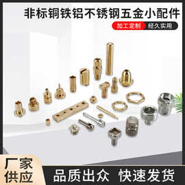 定制数控车床非标铜铁铝五金配件加工走心机五金零件