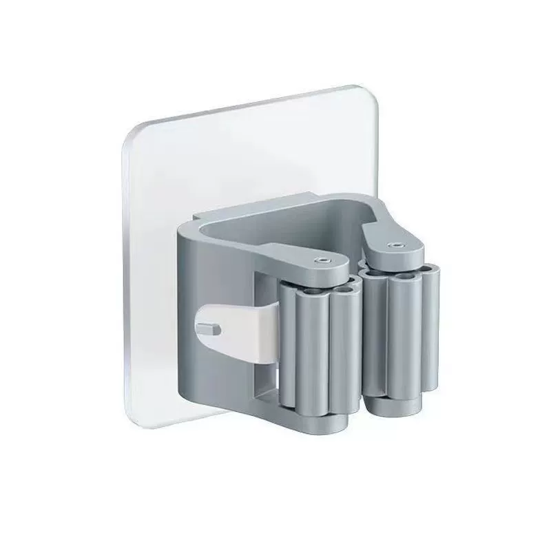 晾搭 Drag rack exemption, mop, mop linking the bathroom load -bearing artifact powerful wall -mounted storage shelf