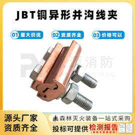 JBT10-70/16-120铜异型并沟线夹/电线电缆分支并线接续夹铜夹板