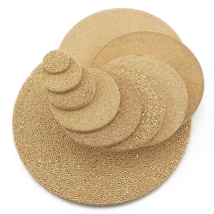 厂家定 做5um烧结铜滤芯 烧结铜基滤片 微孔过滤芯 铜烧结滤芯